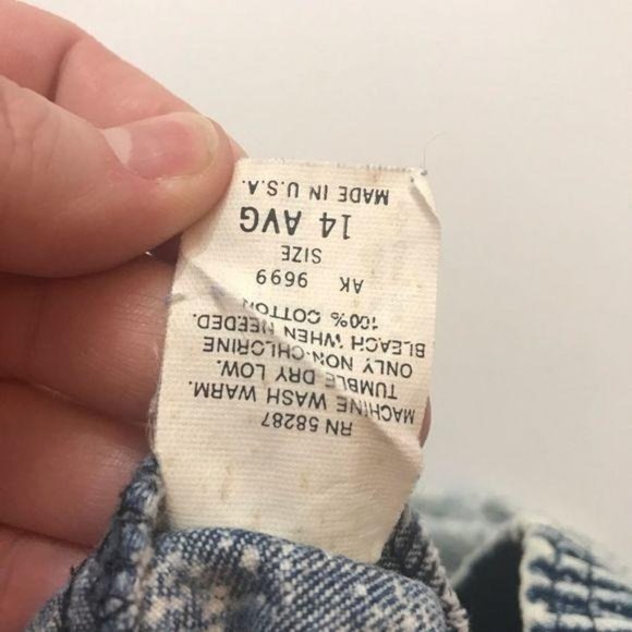 Vintage Acid Wash High Waist Pleated Jeans - Picture 10 of 12